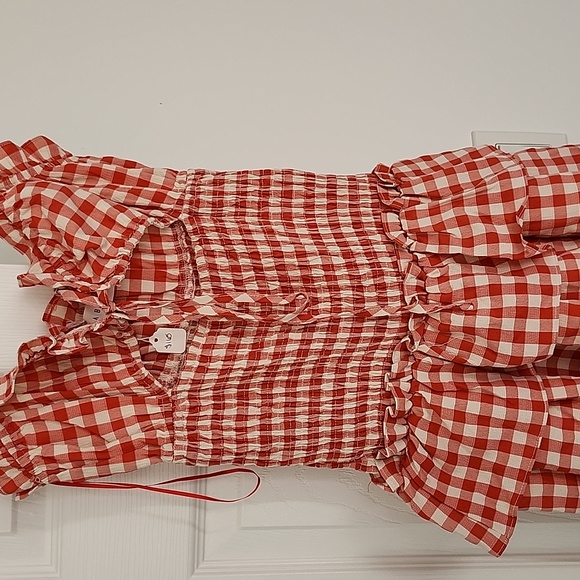 Mable Red Cut Out Dress Size Medium - Picture 4 of 6